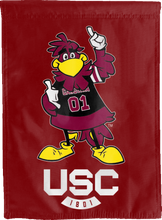 Load image into Gallery viewer, University of South Carolina Cocky Gamecock 30x40 house flag
