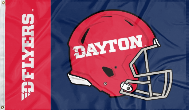 dayton flyers football helmet Dayton Flyers Football Helmet Flag