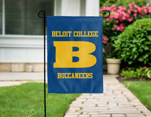 Load image into Gallery viewer, blue beloit college double sided garden flag for yard decor
