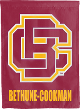 Load image into Gallery viewer, red bethune cookman double sided house flag for man cave decor
