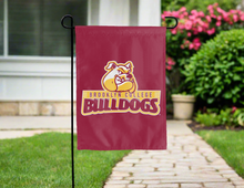 Load image into Gallery viewer, maroon brooklyn college double sided garden flag for yard decor
