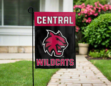 Load image into Gallery viewer, central washington university double sided garden flag for yard decor
