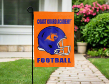 Load image into Gallery viewer, orange coast guard bears football garden flag for yard decor
