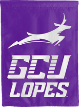 Load image into Gallery viewer, purple grand canyon university double sided house flag for man cave decor
