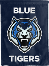 Load image into Gallery viewer, blue lincoln university double sided house flag for man cave decor
