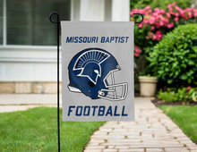 Load image into Gallery viewer, grey missouri baptist university football garden flag for yard decor
