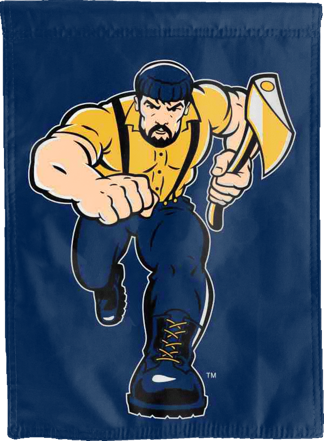 Northern Arizona Louie The Lumberjack Double Sided House Flag – A