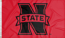 Load image into Gallery viewer, red northwestern oklahoma state university flag for college dorm decor
