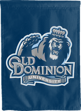 Load image into Gallery viewer, old dominion university house flag hung outside for man cave decor

