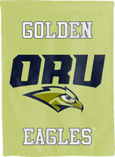 Load image into Gallery viewer, gold oru golden eagles double sided house flag for man cave decor
