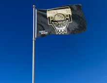 Load image into Gallery viewer, outdoor display of ucf basketball march madness 2026 flag for tailgate decor
