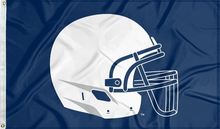Load image into Gallery viewer, blue penn state university football flag for college dorm decor
