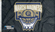Load image into Gallery viewer, queens university basketball march madness 2026 flag for college dorm decor
