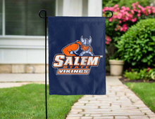 Load image into Gallery viewer, blue salem state university double sided garden flag for yard decor
