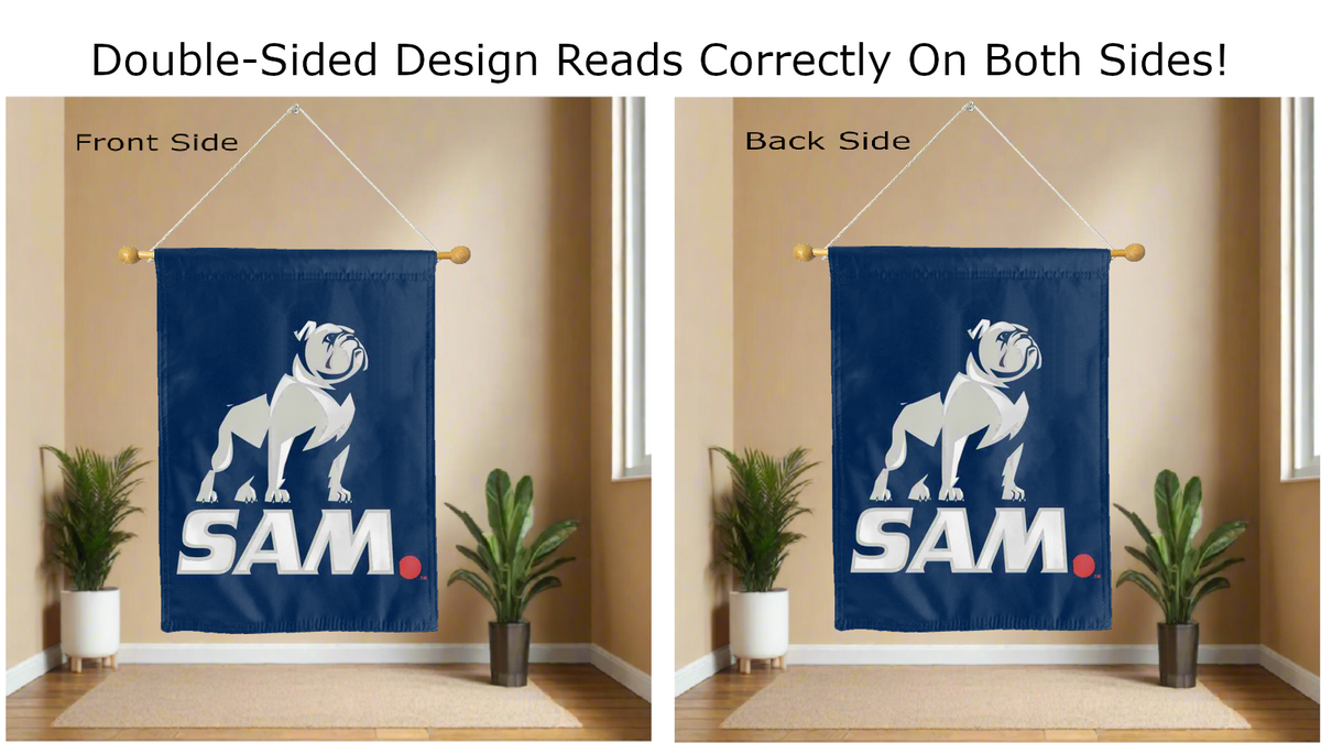 Samford University Double Sided House Flag – A to Z Flags, LLC
