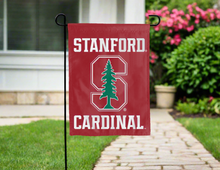 Load image into Gallery viewer, red stanford university double sided garden flag for yard decor
