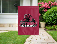 Load image into Gallery viewer, red suny potsdam bears double sided garden flag for yard decor
