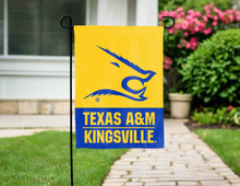 Load image into Gallery viewer, texas A&amp;M kingsville double sided garden flag for yard decor
