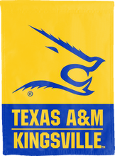 Load image into Gallery viewer, texas A&amp;M kingsville double sided house flag for man cave decor
