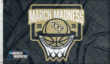 Load image into Gallery viewer, ucf basketball march madness 2026 flag for college dorm decor
