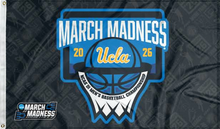 Load image into Gallery viewer, ucla basketball march madness 2026 flag for college dorm decor

