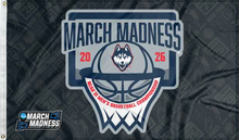 Load image into Gallery viewer, uconn basketball march madness 2026 flag for college dorm decor

