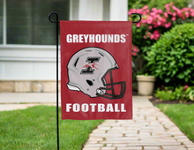 Load image into Gallery viewer, red university of indianapolis football double sided garden flag for yard decor
