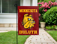 Load image into Gallery viewer, university of minnesota duluth double sided garden flag for yard decor
