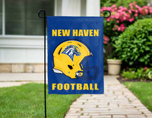 Load image into Gallery viewer, blue university of new haven football garden flag for yard decor
