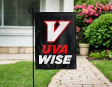 Load image into Gallery viewer, university of virginia wise double sided garden flag for yard decor
