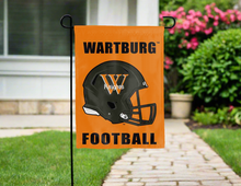 Load image into Gallery viewer, orange wartburg college football garden flag for yard decor
