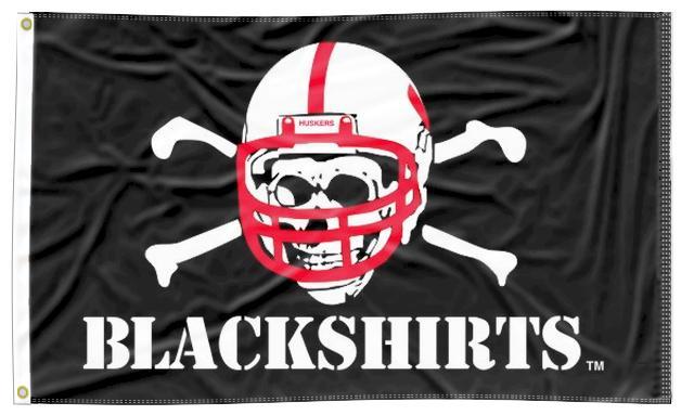 University of Nebraska - Blackshirts 3x5 Flag