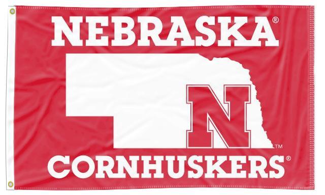 University of Nebraska - N State Red 3x5 Flag