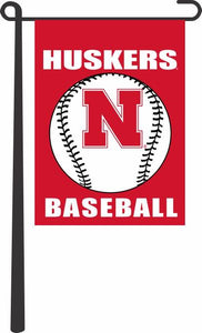 University of Nebraska - Baseball Garden Flag