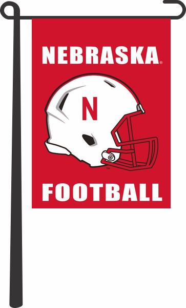 University of Nebraska - Football Garden Flag