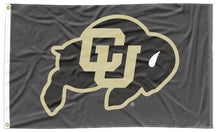 Load image into Gallery viewer, University of Colorado Boulder - Buffaloes Black 3x5 Flag
