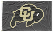 Load image into Gallery viewer, University of Colorado Boulder - Buffaloes Black 3x5 Flag
