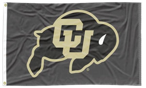 University of Colorado Boulder - Buffaloes Black 3x5 Flag