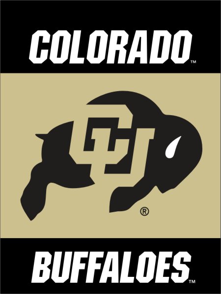 University of Colorado Boulder - CU Buffaloes House Flag