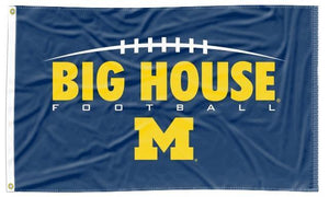 Michigan - Big House Blue 3x5 Flag