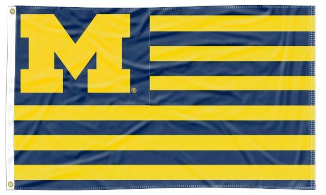 Michigan - Wolverines National 3x5 Flag