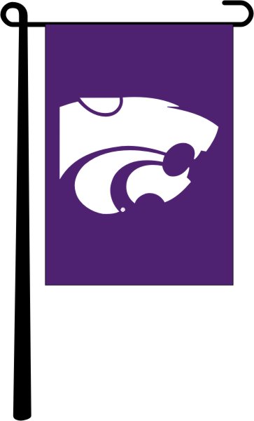 Kansas State - Wildcats Purple Garden Flag