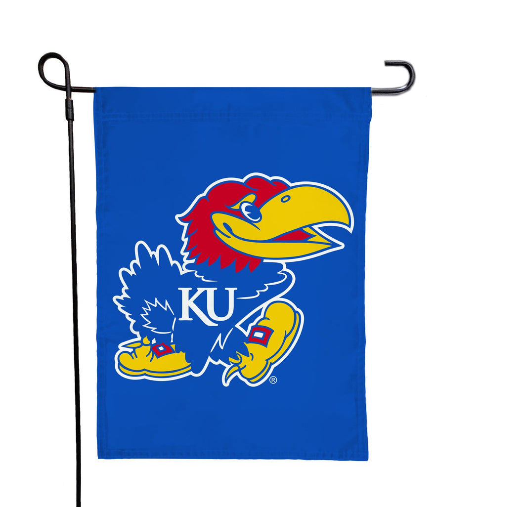 Kansas - Jayhawks Blue Garden Flag