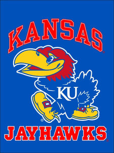 Kansas - Jayhawks House Flag