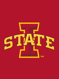Iowa State - Cyclones Red House Flag