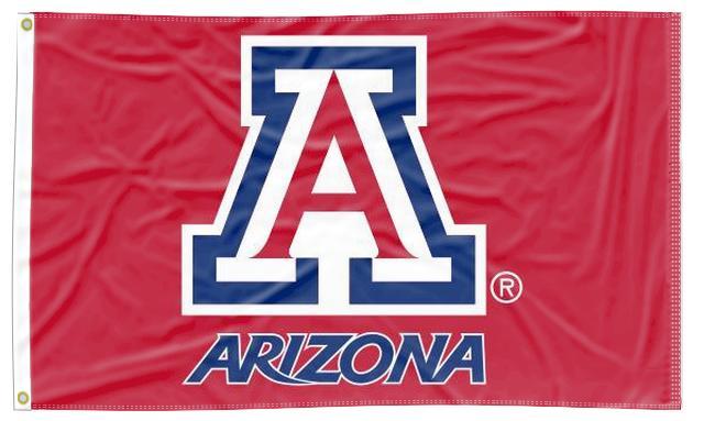University of Arizona - Wildcats Red 3x5 Flag