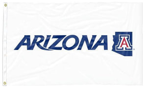 University of Arizona - Wildcats State White 3x5 Flag