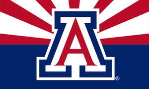 University of Arizona - State of Arizona Style 3x5 Flag