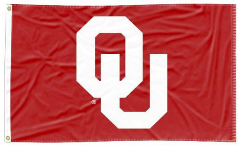 Red 3x5 University of Oklahoma Flag