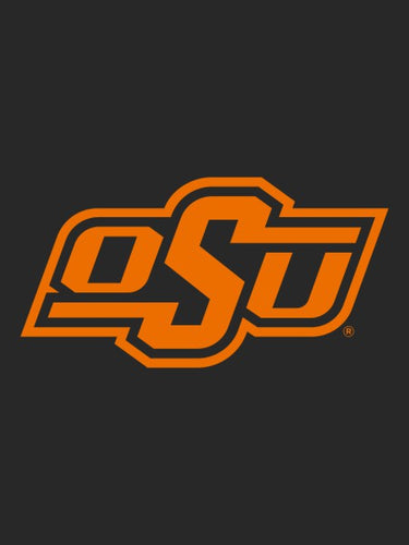Black Oklahoma State Cowboys House Flag with OSU Logo